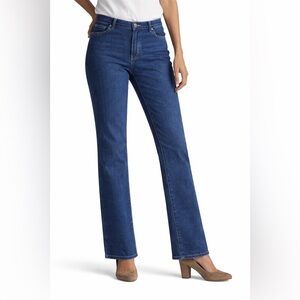 Simon Chang Blue Denim Straight Leg Jeans